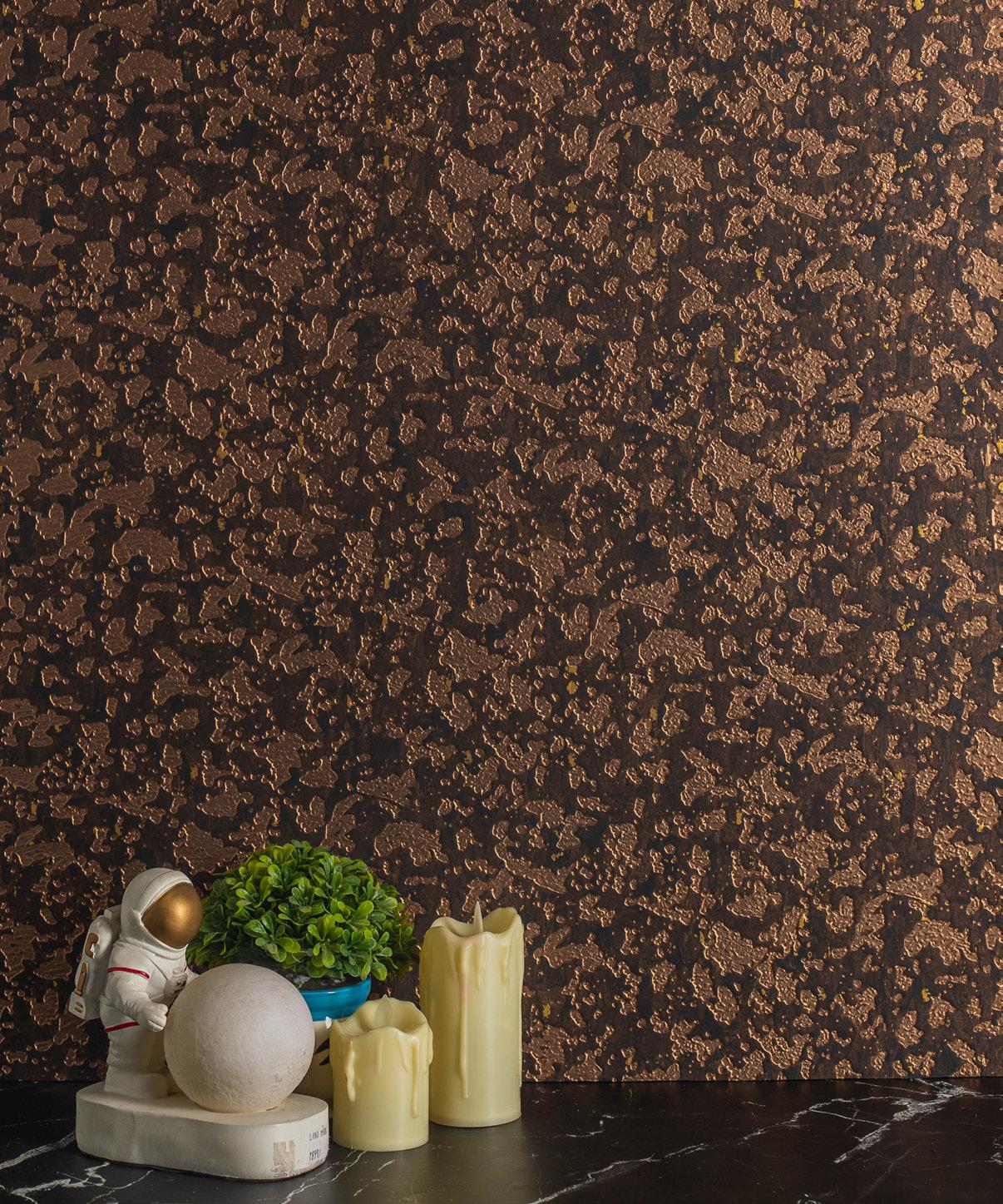 Charcoal Louvers Designer Brown 8x2 Ft - Mb 44