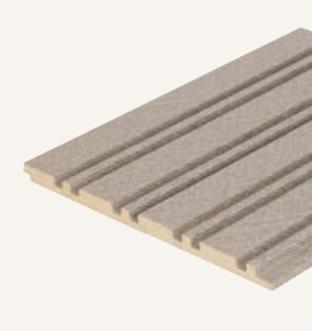 Magvee Rome Slanks Louvers 8x0.39 ft wood Beige 039