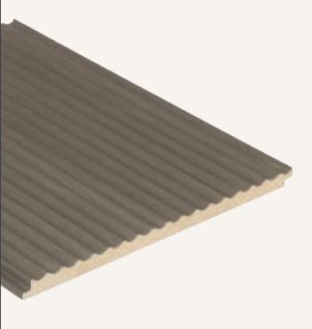 Magvee Berlin Slanks Louvers 8x0.39 ft wood Brown 049