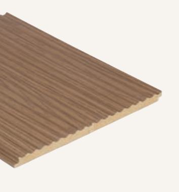Magvee Seoul Slanks Louvers 8x0.39 ft wood Brown 082