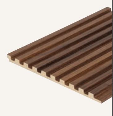 Magvee Hanoi Louvers 8x0.39 ft wood Brown 084