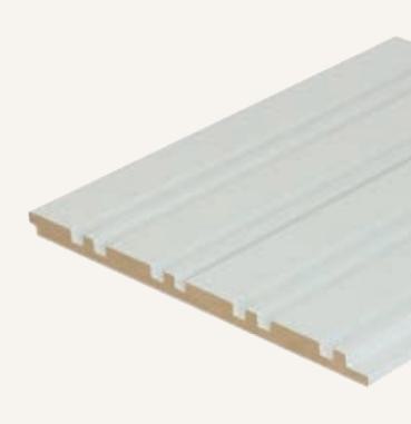Magvee Kabul Slanks Louvers 8x0.39 ft wood White 093