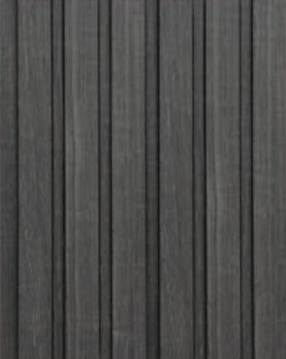 Lisbon Louvers Wood Black 8x0.39 Ft - 351