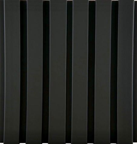 Mdf 18 Mm Louvers Panel Designer Black 9x0.39 Ft - 109