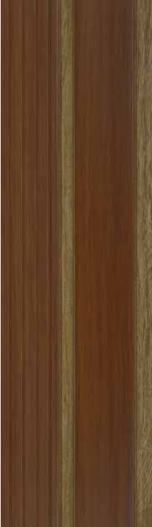 Wood Finish Charcoal Louvers Brown 8x0.41 Ft - Mw 1003
