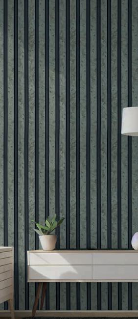 Stone Finish Charcoal Louvers Marble & Grey 8x0.41 Ft - Mw 1103