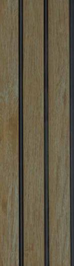 Wood Finish Charcoal Louvers Brown 8x0.41 Ft - Mw 1202