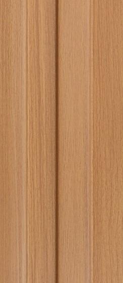 Wooden Finish Charcoal Louvers Marble & Stone Brown 8x0.41 Ft - Mw 1906