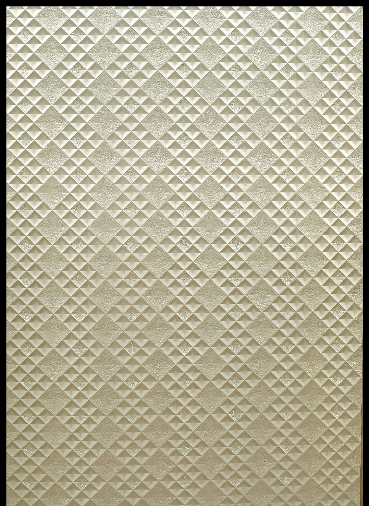 Charcoal Panel Designer Louvers Beige 8x2 Ft - Mx 5014