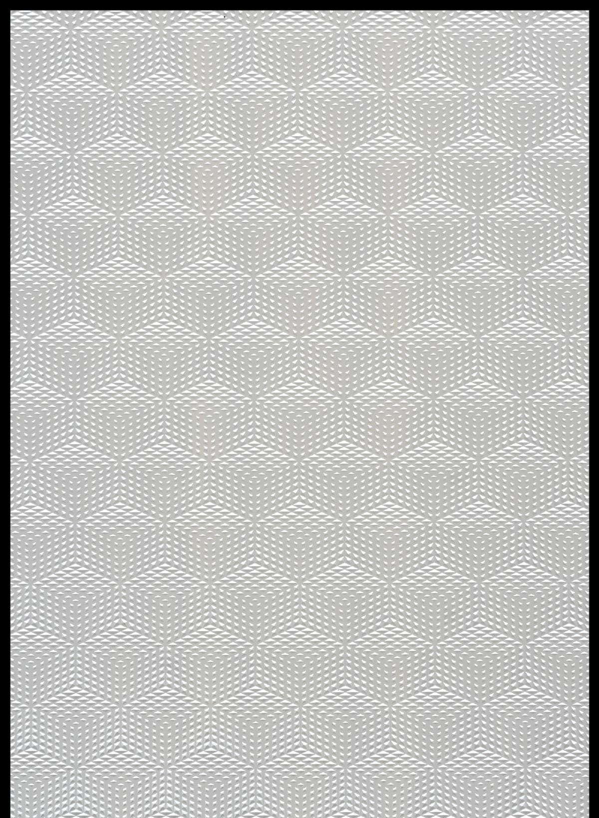 Charcoal Panel Designer Louvers White 8x2 Ft - Mx 9001