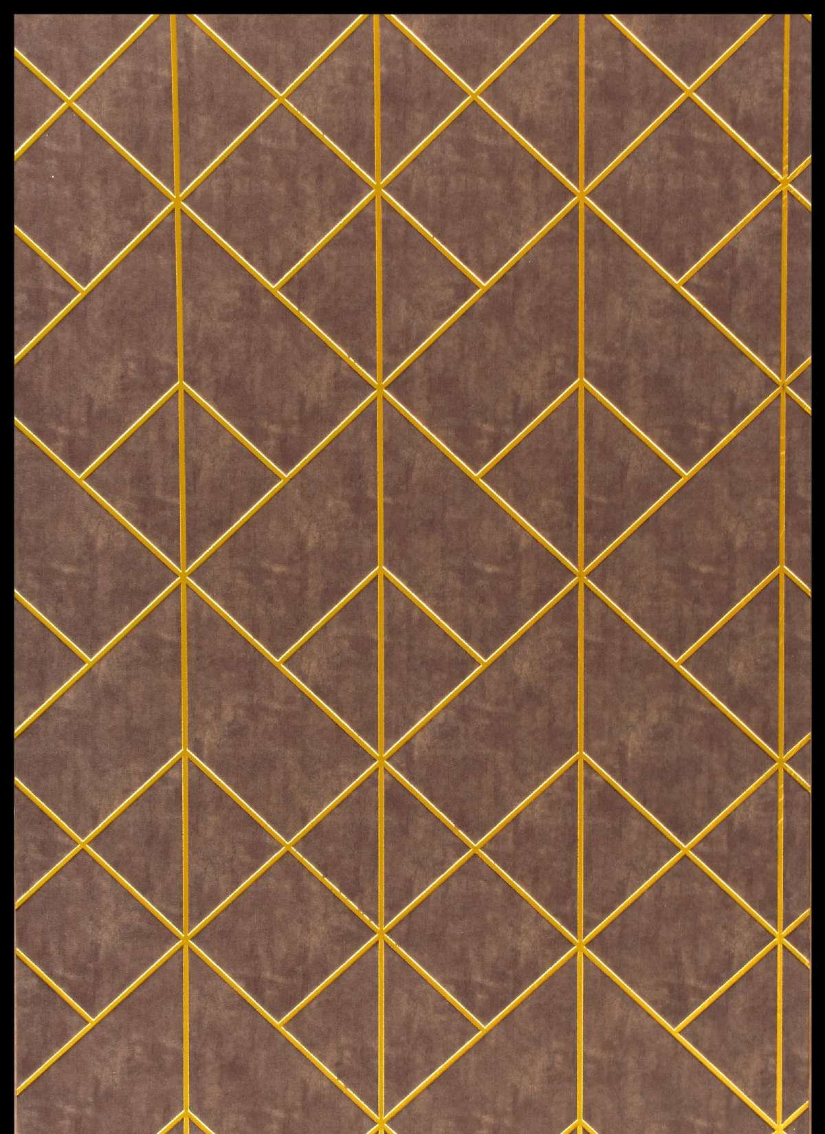 Charcoal Panel Designer Louvers Brown 8x2 Ft - Mx 9191