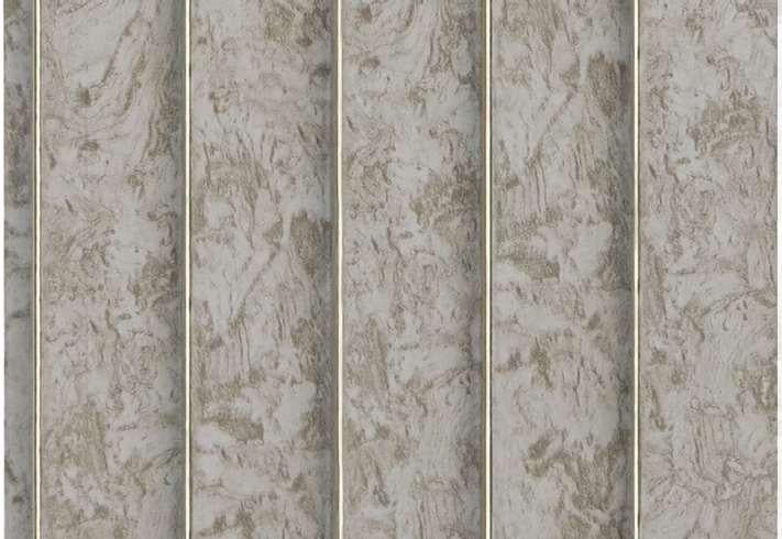 Marble Finish Grey Charcoal Louvers & Stone 9.5x0.38 Ft - Mrl 141