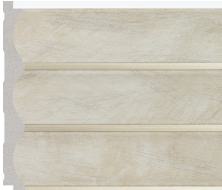 Charcoal Louvers Panel Marble & Stone Beige 8x0.49 Ft - 262-2