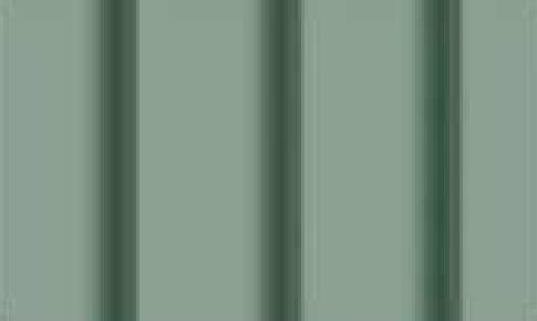 Wave Design Interior & Exterior Wall Ceiling Panel Plain Colors Louvers Green 10x0.88 Ft - Mint
