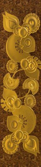 Decorative Wall Panel Designer Multi Colour 8x2 Ft - 1C 01506