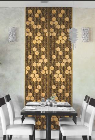 Charcoal 3D Backlit Decorative Wall Panel Designer Multi Colour 8x2 Ft - Pn 03595