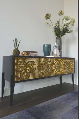 Charcoal Backlit Decorative Wall Panel Designer Multi Colour 8x2 Ft - Pn 00814