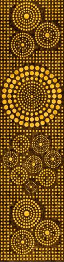 Charcoal Backlit Decorative Wall Panel Designer Multi Colour 8x2 Ft - Pn 00814