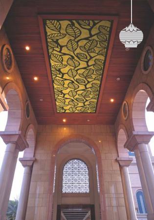 Premium PVC Charcoal Backlit Decorative Wall Panel 8x2 ft designer louvers Multi Colour PN 00815