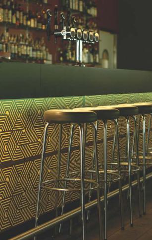 Premium PVC Charcoal Backlit Decorative Wall Panel 8x2 ft designer louvers Multi Colour PN 00816