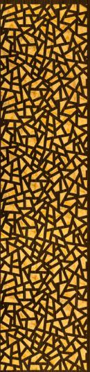 Premium PVC Charcoal Backlit Decorative Wall Panel 8x2 ft designer louvers Multi Colour PN 00820