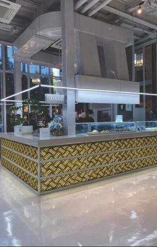 Premium PVC Charcoal Backlit Decorative Wall Panel 8x2 ft designer louvers Multi Colour PN 00824