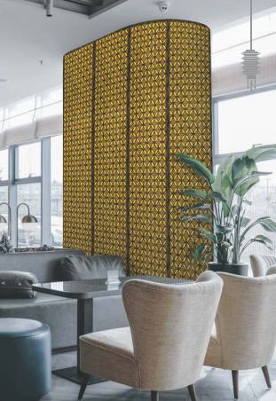 Premium PVC Charcoal Backlit Decorative Wall Panel 8x2 ft designer louvers Multi Colour PN 00826