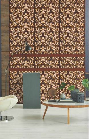 Charcoal Backlit Decorative Wall Panel Designer Multi Colour 8x2 Ft - Pn 00828
