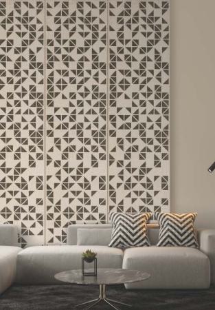 Charcoal - Based Decorative Wall Panel Designer Multi Colour 8x2 Ft Ls 2510