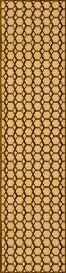 LS 2503 PVC,Charcoal - Based Decorative Wall Panel 8x2 ft designer louvers Multi Colour PN 00831