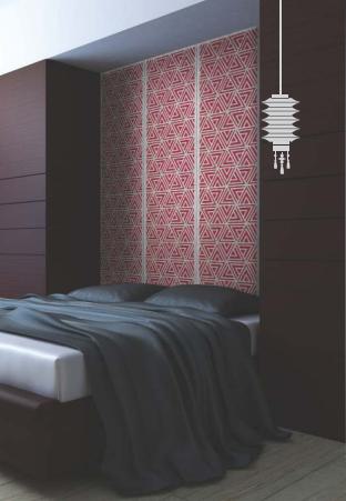 Charcoal - Based Decorative Wall Panel Designer Multi Colour 8x2 Ft Ls 2515