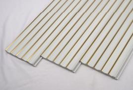 Plain Colour Charcoal Louver Colors Multi 8x0.4 Ft - Pn 00704