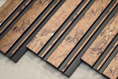 Multi Colour Wooden Charcoal Louver Wood 8x0.4 Ft - Pn 00659