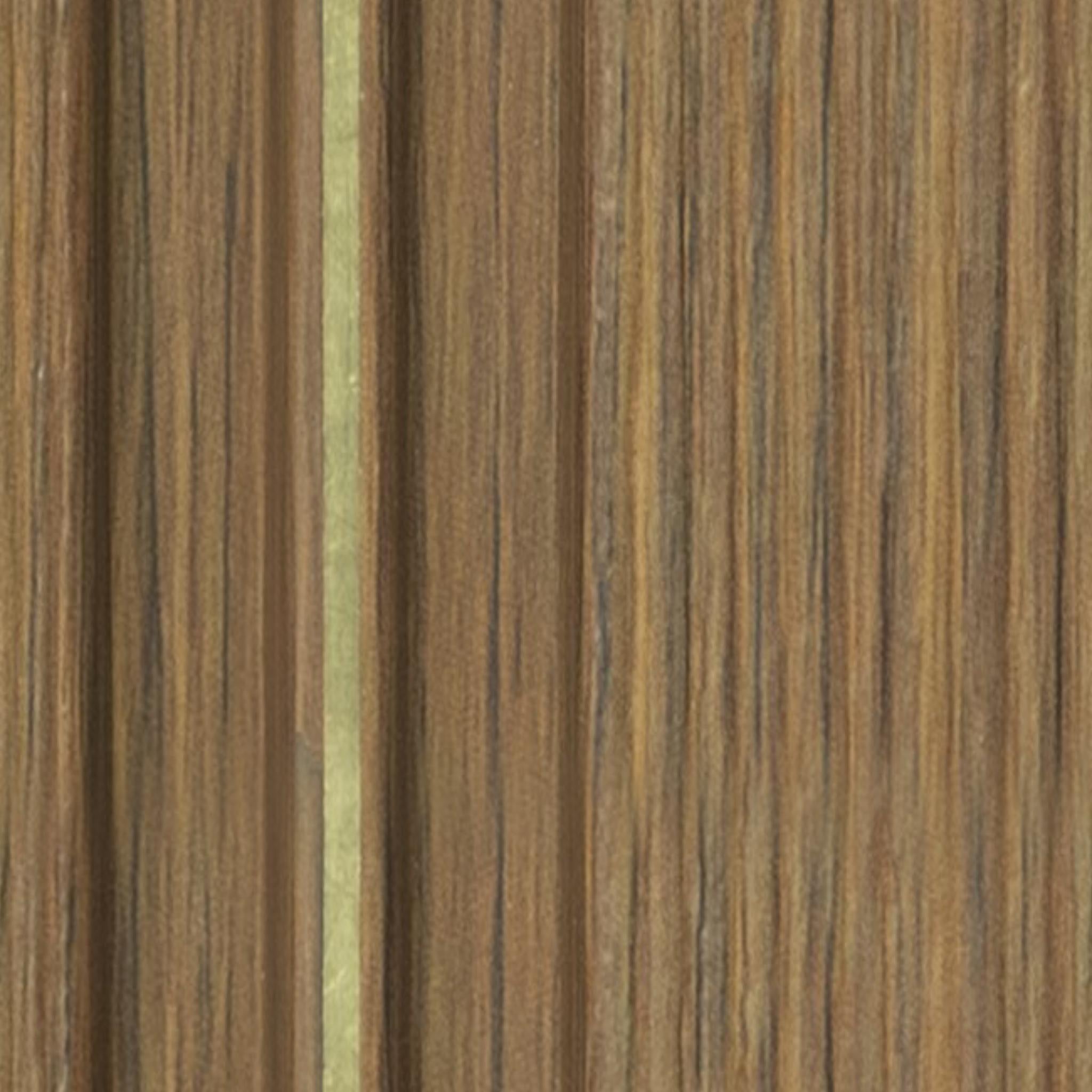 Multi Colour Wooden Charcoal Louver Wood 9.5x0.4 Ft - Pn 00671