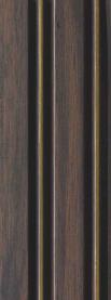 Multi Colour Wooden Charcoal Louver Wood 9.5x0.4 Ft - Pn 00673
