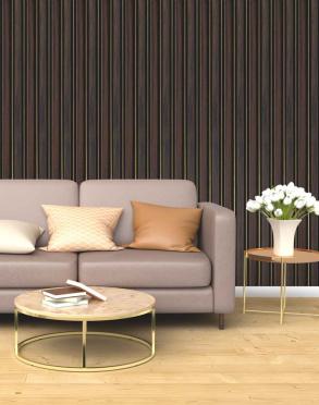 Multi Colour Wooden Charcoal Louver Wood 9.5x0.4 Ft - Pn 00673