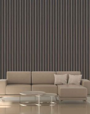 Multi Colour Wooden Charcoal Louver Wood 9.5x0.4 Ft - Pn 03377