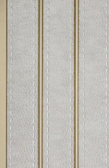 Charcoal Louvers Panel Plain Colors Brown 8x0.4 Ft - Od 5003