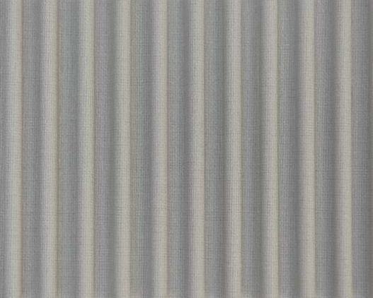 Dark Linen Wpc Fluted Wall Panel Fabric Grey 9.5x0.54 Ft - Op 6001 06