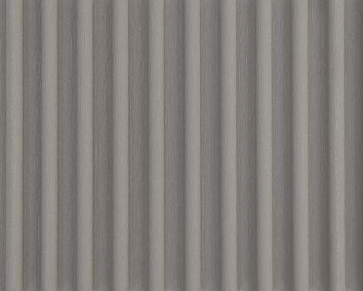 Gothic Grey Wpc Fluted Wall Panel Fabric 9.5x0.54 Ft - Op 6001 07