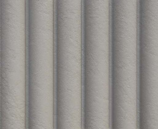 Tide Water Wpc Fluted Wall Panel Fabric Grey 9.5x0.51 Ft - Op 6004 03