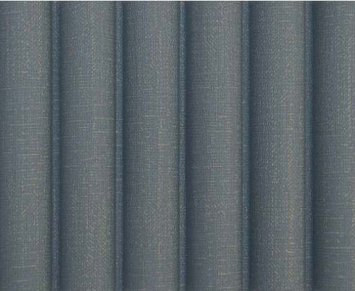 Blue Fabric Decor Wpc Fluted Wall Panel 9.5x0.51 Ft - Op 6004 06