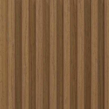 Vol 1 Louvers Wood Brown 8x0.41 Ft - Os 9002