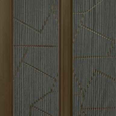 Vol 1 Louvers Charcoal Panel Marble & Stone Grey 8x0.41 Ft - Os 9004