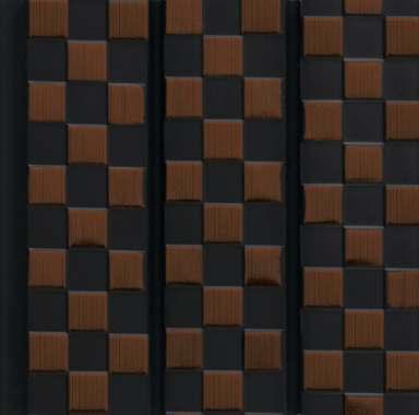 Vol 1 Louvers Designer Brown 8x0.41 Ft - Os 9005 2