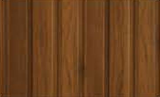 Oak Wood Ocre Louver Brown 10x1.1 Ft -