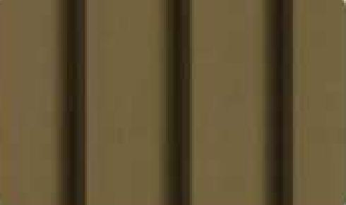 Pare Panels Wave Design Interior & Exterior Wall & Ceiling Panel 10x0.88 ft wood louvers Brown Oro_10