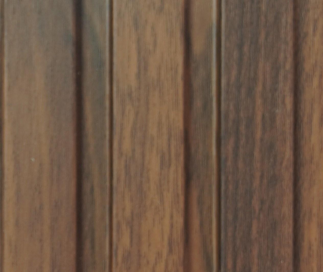 Slate Patterned Wooden Premium Mdf Louver Wood Brown 9.5x0.39 Ft - Pn 00033