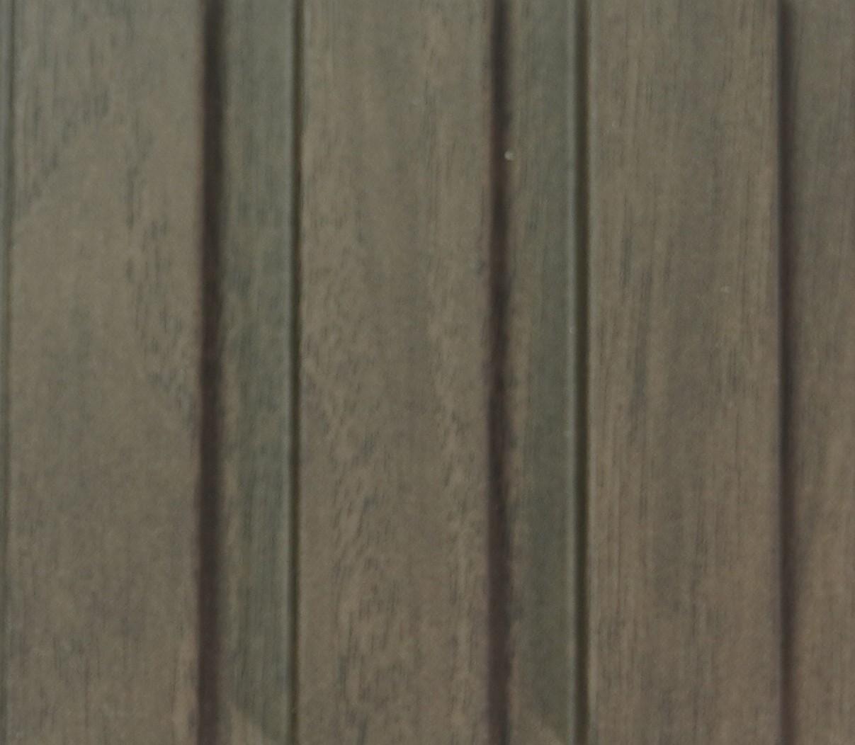 Slate Patterned Wooden Premium Mdf Louver Wood Brown 9.5x0.39 Ft - Pn 00040
