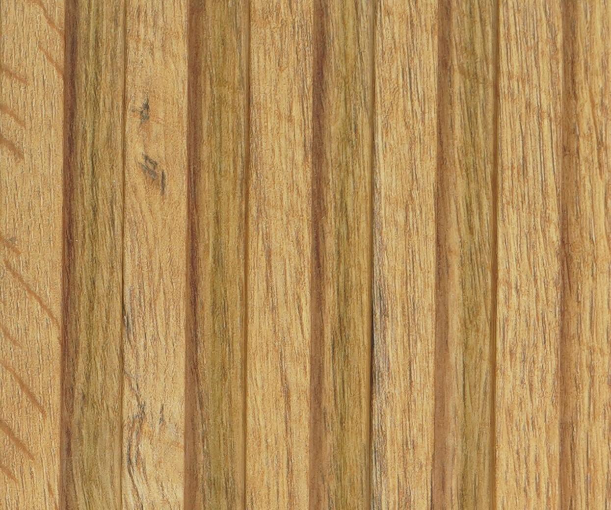 Ribbed Wooden Premium Mdf Louver Wood Brown 9.5x0.39 Ft - Pn 00043